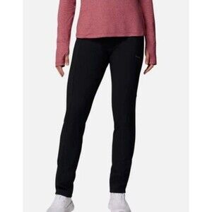 Columbia Women's Fleece Lined Active Fit Straight Leg Pants, Black,  XXL NWT  D2